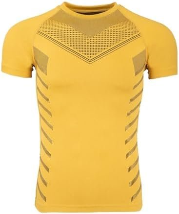 Top Hats for Men, Men's Sports Tops Mens T-Shirts Fitness Shirts Button Down Short Sleeve Athletic shirt, M, 3XL